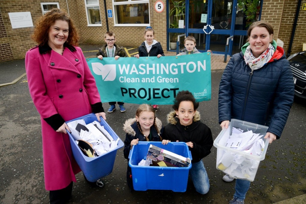 Washington children weigh up the benefits of recycling Business Up North