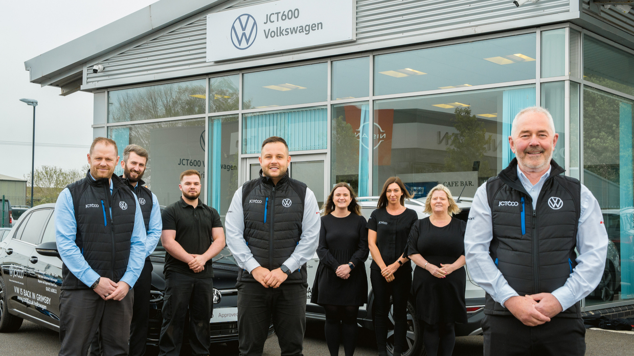 JCT600 strengthens presence in Grimsby with new Volkswagen Centre