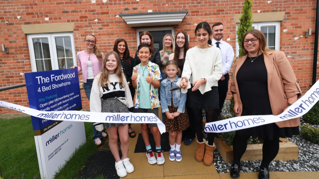 Darlington Students Excited By Miller Homes Show Home Launch - Business ...