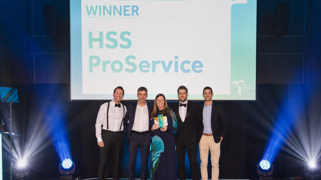 HSS ProService scoops prestigious national business technology award ...