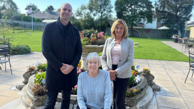 Matt-Hamblin-Commercial-Director-at-Boost-with-Lovett-Cares-Dawn-Collett-and-resdient-Doreen