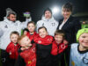 Chilton Junior Football Club gets donation from Miller Homes Teesside Community Fund.