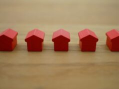 How to Choose the Right Mortgage and Protection Network red blocks on brown wooden table