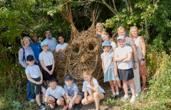 Students Add New Artistic Appeal To Bridgehead Business Park Nature Trail
