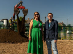 Scott Bros donation helps transform redundant school site into community nature space