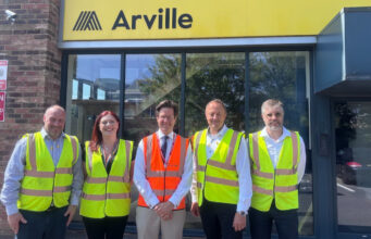 Local MP Visits Wetherby-Based World-Class Textile Manufacturer Arville