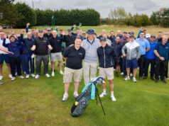 Willerby team members and suppliers tee off together for charity golf day