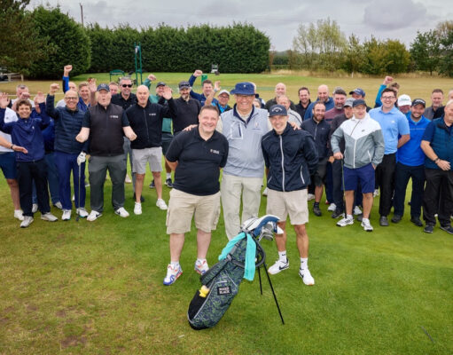 Willerby team members and suppliers tee off together for charity golf day