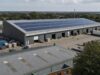 Warehouse with solar panels, up to three warehouse
