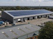Warehouse with solar panels, up to three warehouse