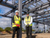 GMI steel signing marks progress on Cummins’ 282,000 sq. ft Darlington expansion