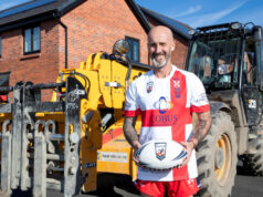 Bellway forklift truck driver in Bolton selected for England Rugby